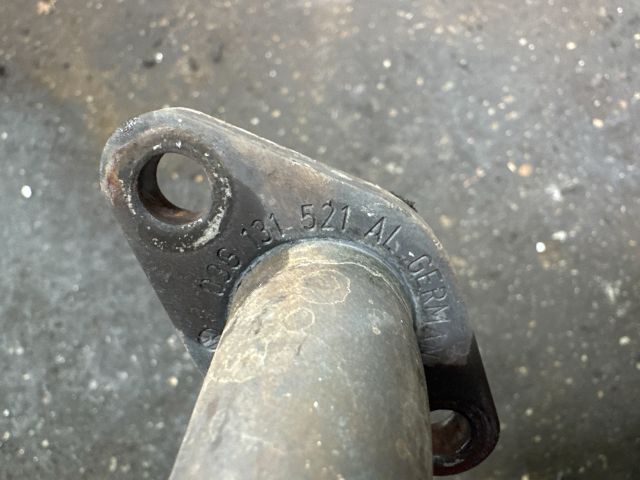 bontott VW TOURAN EGR Hűtő Cső