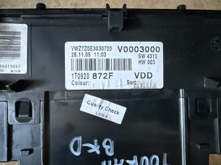 bontott VW TOURAN Kilométeróra