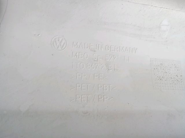 bontott VW TOURAN Bal A Oszlop Burkolat