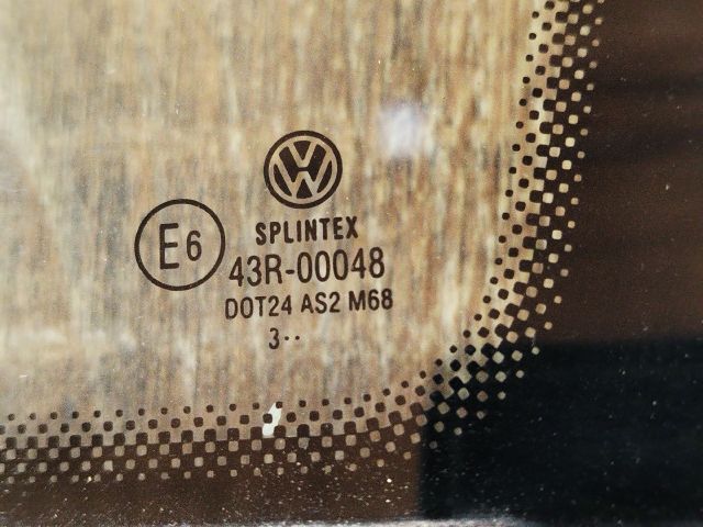 bontott VW TOURAN Bal A Oszlop Oldalablak Üveg