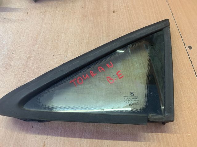 bontott VW TOURAN Bal A Oszlop Oldalablak Üveg