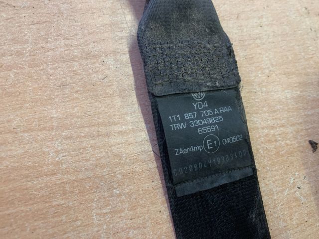 bontott VW TOURAN Bal első Biztonsági Öv