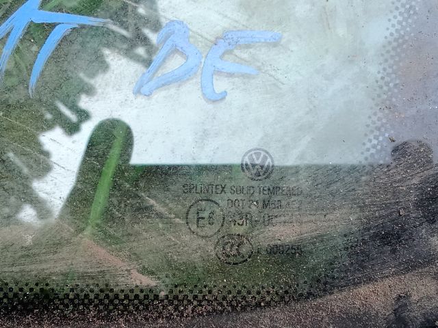 bontott VW TOURAN Bal első Fixüveg (Ajtóban)