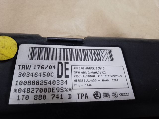 bontott VW TOURAN Bal első Függöny Légzsák