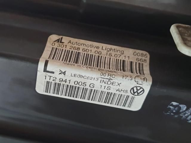 bontott VW TOURAN Bal Fényszóró