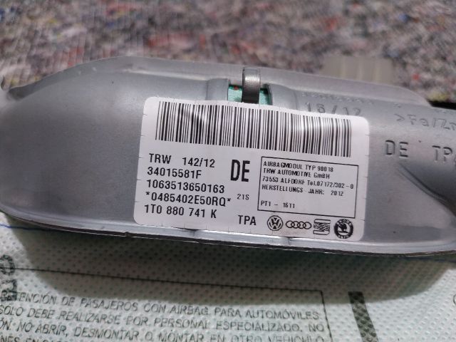 bontott VW TOURAN Bal Függönylégzsák és Oldallégzsák