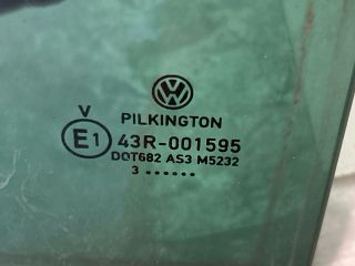 bontott VW TOURAN Bal hátsó Ablak