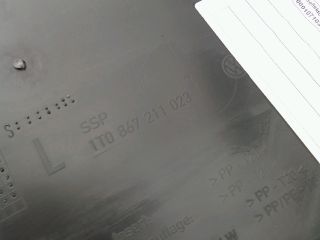 bontott VW TOURAN Bal hátsó Ajtó Kárpit