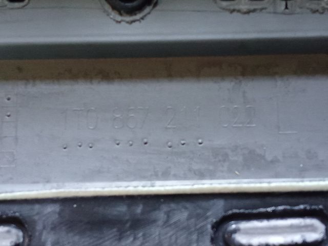 bontott VW TOURAN Bal hátsó Ajtó Kárpit