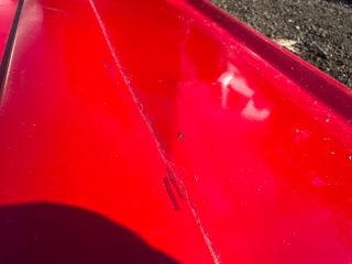 bontott VW TOURAN Bal hátsó Ajtó (Üres lemez)