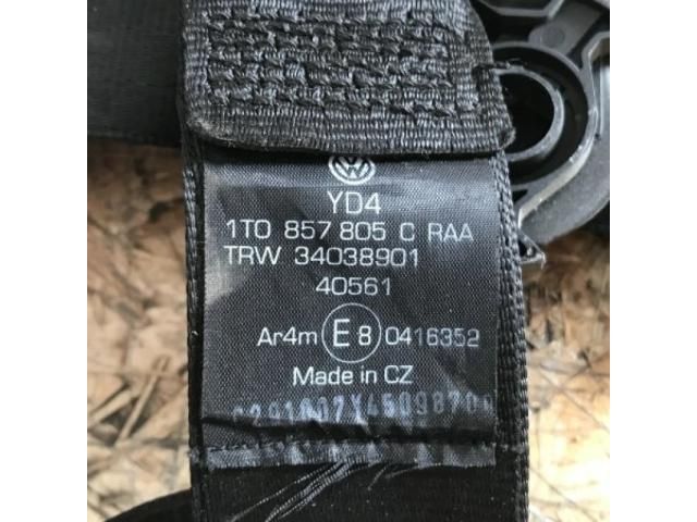 bontott VW TOURAN Bal hátsó Biztonsági Öv