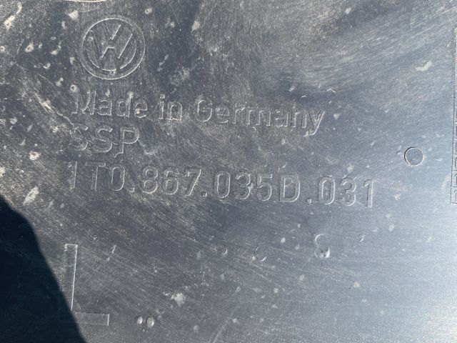 bontott VW TOURAN Bal hátsó Csomagtér Burkolat (Műanyag)