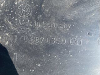 bontott VW TOURAN Bal hátsó Csomagtér Burkolat (Műanyag)