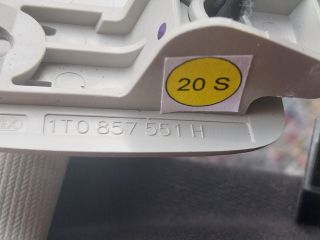 bontott VW TOURAN Bal Napellenző