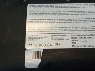 bontott VW TOURAN Bal Oldallégzsák