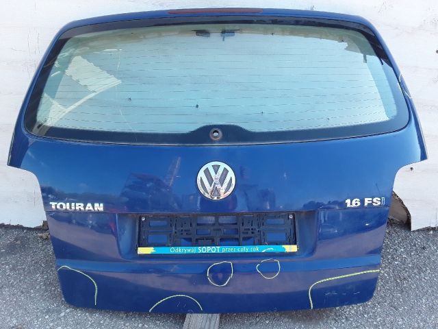 bontott VW TOURAN Csomagtérajtó (Üres lemez)