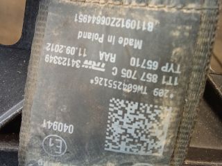 bontott VW TOURAN Első Biztonsági Öv Pár (Feszítővel)