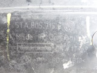 bontott VW TOURAN Első Lökhárító Alsó (Műanyag)