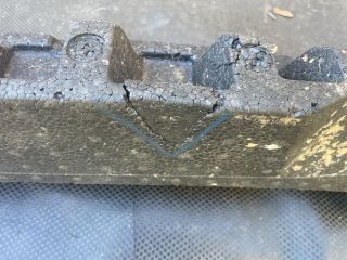 bontott VW TOURAN Első Lökhárító Ütközés Elnyelő Hab