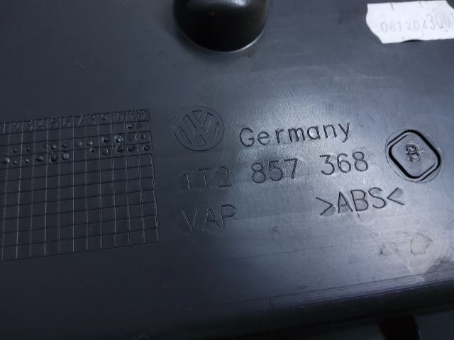 bontott VW TOURAN Első Tároló Rekesz