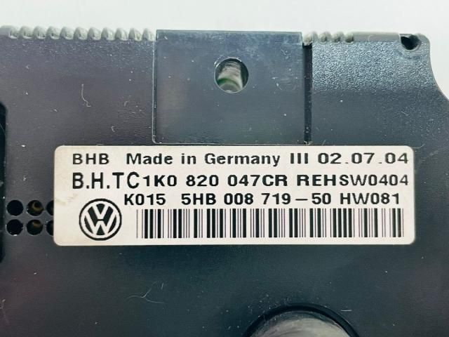 bontott VW TOURAN Fűtéskapcsoló