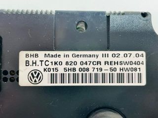 bontott VW TOURAN Fűtéskapcsoló