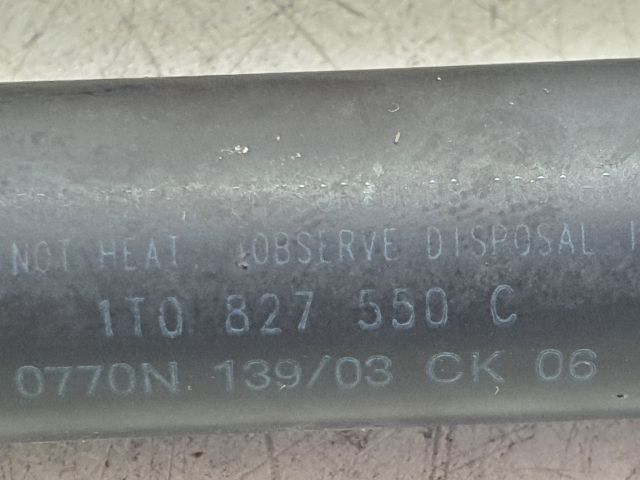 bontott VW TOURAN Gázrugós Kitámasztó Teleszkóp Pár Csomagtérajtó