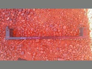 bontott VW TOURAN Hátsó Lökhárító Merevítő (Fém)