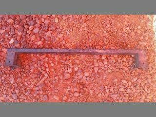 bontott VW TOURAN Hátsó Lökhárító Merevítő (Fém)