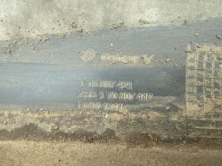 bontott VW TOURAN Hátsó Lökhárító (Részeivel)