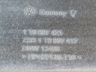 bontott VW TOURAN Hátsó Lökhárító (Üresen)
