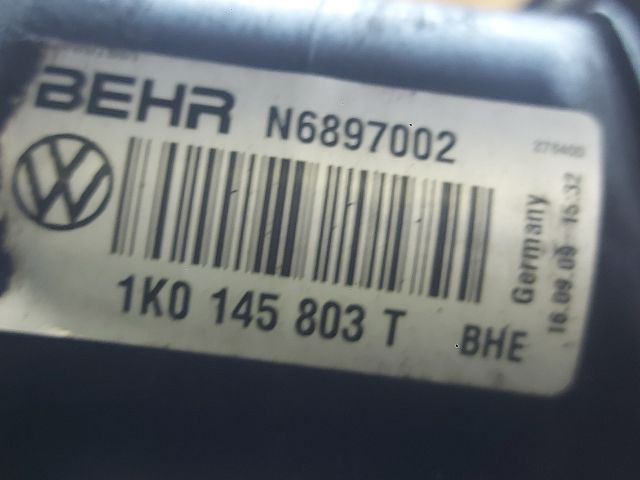 bontott VW TOURAN Intercooler