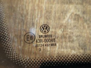 bontott VW TOURAN Jobb A Oszlop Oldalablak Üveg