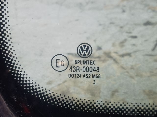 bontott VW TOURAN Jobb C Oszlop Oldalablak Üveg