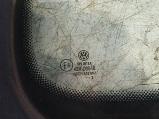 bontott VW TOURAN Jobb C Oszlop Oldalablak Üveg