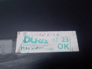 bontott VW TOURAN Jobb C Oszlop Oldalablak Üveg