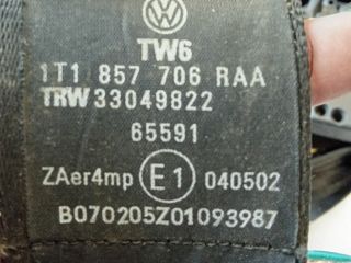 bontott VW TOURAN Jobb első Biztonsági Öv Csat