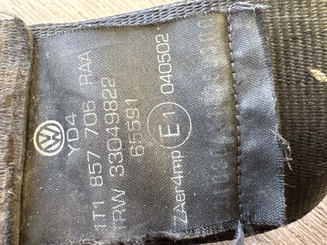 bontott VW TOURAN Jobb első Biztonsági Öv