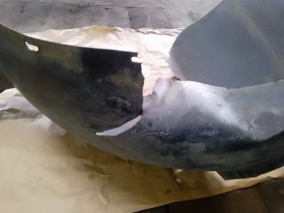 bontott VW TOURAN Jobb első Dobbetét (Kerékjárati, Műanyag)