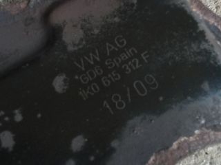 bontott VW TOURAN Jobb első Fék Porvédő Lemez