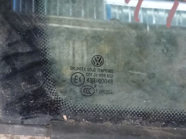 bontott VW TOURAN Jobb első Fixüveg (Ajtóban)