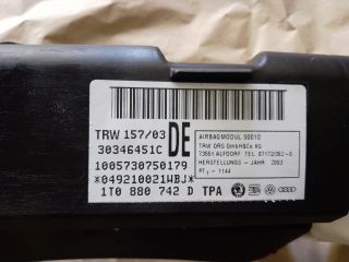 bontott VW TOURAN Jobb első Függöny Légzsák