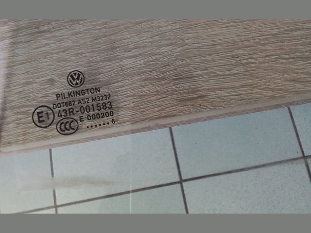 bontott VW TOURAN Jobb hátsó Ablak