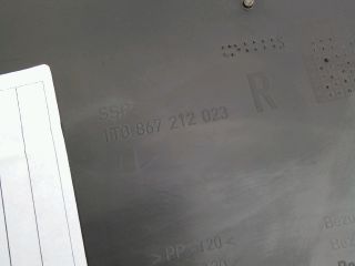 bontott VW TOURAN Jobb hátsó Ajtó Kárpit