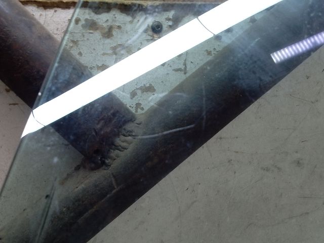 bontott VW TOURAN Jobb hátsó Fixüveg (Ajtóban)