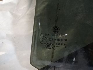 bontott VW TOURAN Jobb hátsó Fixüveg (Ajtóban)
