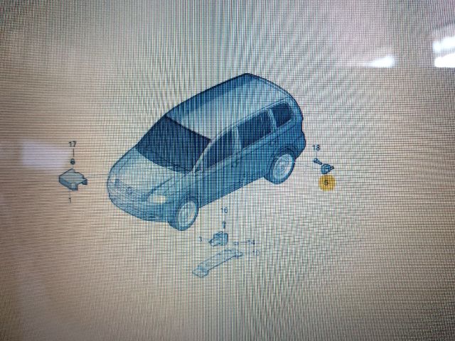 bontott VW TOURAN Jobb hátsó Oldal Ütközés Érzékelő