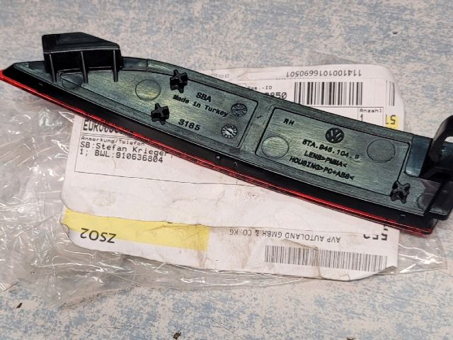 bontott VW TOURAN Jobb hátsó Prizma