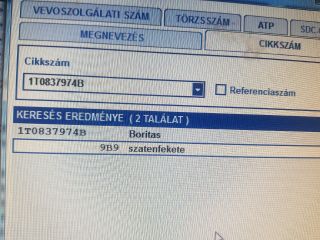 bontott VW TOURAN Jobb Visszapillantó Tükör Kárpit