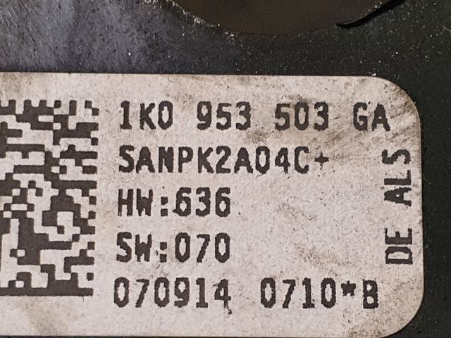 bontott VW TOURAN Komplett Kormánykapcsoló (Bajuszkapcsoló)